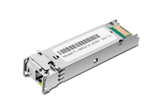 TRANSCEIVER SFP TP-LINK TL-SM321A-2 | WDM | TX 1550nm RX 1310nm | 1GB | LC | 20 KM | DDM(1PELO) | SM Monomodo
