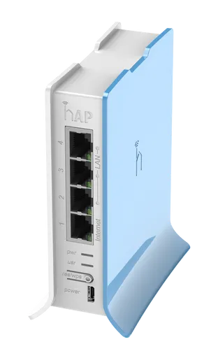 ROUTER MIKROTIK RB941-2ND-TC Wifi 300Mbps 10/100 | 5V MICRO USB  | SIN FUENTE 