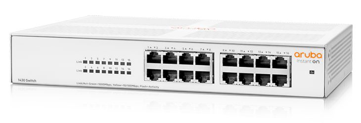SWITCH HP ARUBA ION 1430 | 16 Puertos Gigalan | R8R47A	