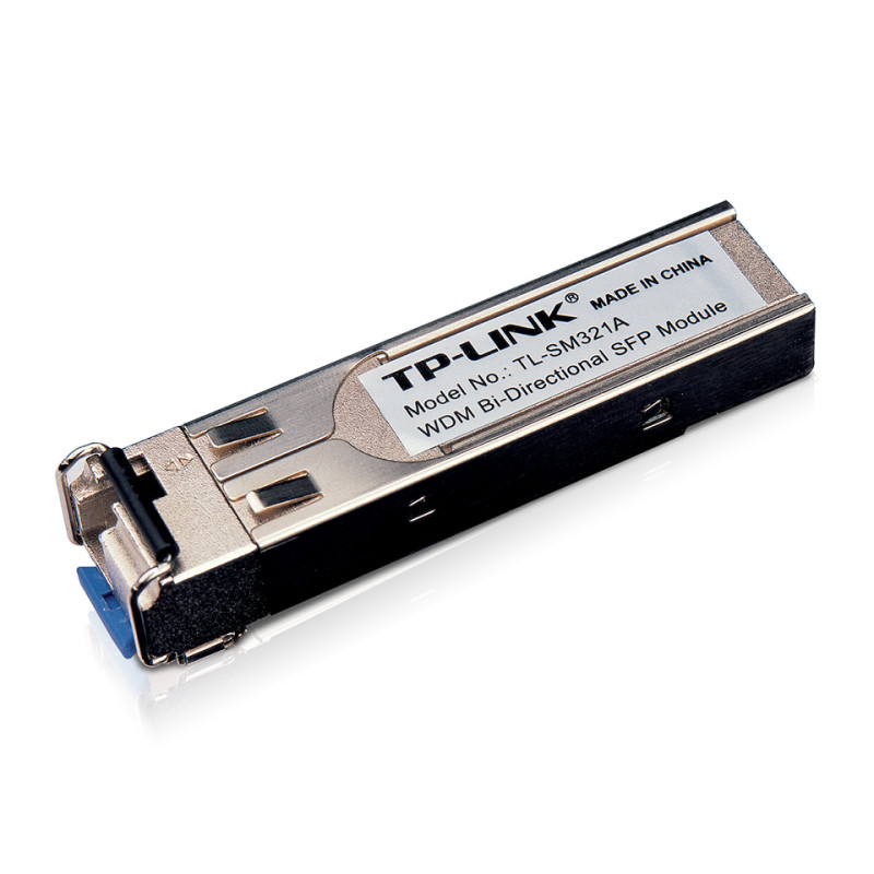 TRANSCEIVER SFP TP-LINK TL-SM321A | WDM | TX 1550nm RX 1310nm | 1GB | LC | 10 KM | DDM(1PELO) | MM/SM Monomodo	