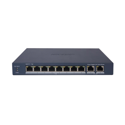 SWITCH HIKVISION DS-3E1510P-EI/M | 8 PUERTO POE	