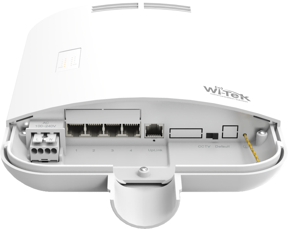 SWITCH OUTDOOR WI-TEK POE 4 PUERTOS WI-PS205-O Exterior Outdoor · Imagen 2