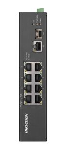 SWITCH HIKVISION DS-3T0310HP-E/HS | 8 PUERTOS 10/100M POE RIEL DIN INDUSTRIAL