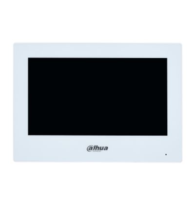 PANTALLA DAHUA DHI-VTH2621GW-P BLANCA | Pantalla 7 | TACTIL | Unidad Interior | POE Para PORTERO IP