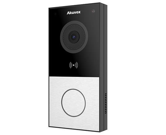 PORTERO VISOR AKUVOX E12S  | 2 Mpx | Tarjetas 13.6Mhz Mifare | P2P | SIP | ONVIF | PoE | IP65 | MICRO SD