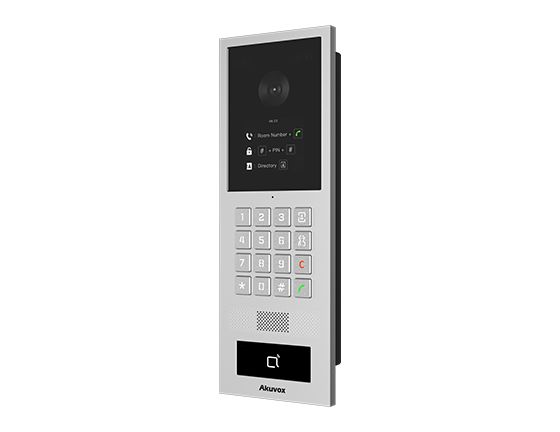 PORTERO VISOR AKUVOX S532-IP | Multifamiliar | 2 Mpx | Tarjetas 125Khz + 13.6Mhz | SIP | ONVIF | Wiegand | RS485 | PoE | IP66 IK08