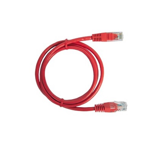 CABLE UTP PATCHCORD GLC CE-4616 1.2MT CAT5 ROJO