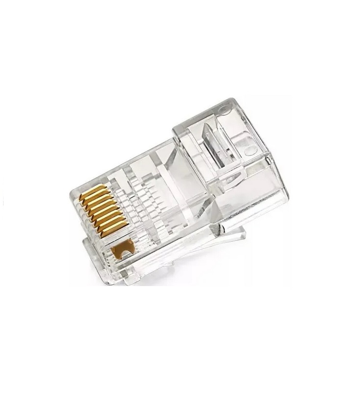 PACK CONECTOR RJ-45 REGUVOLT CAT6 PACK x100 RV-PLUG-6 FICHA