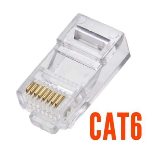 CONECTOR FICHA RJ-45 CAT6 