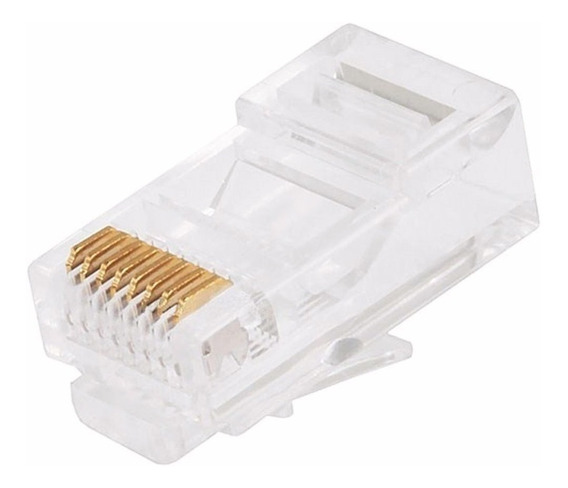CONECTOR FICHA RJ-45 ALTA CALIDAD SUDVISION CAT5e