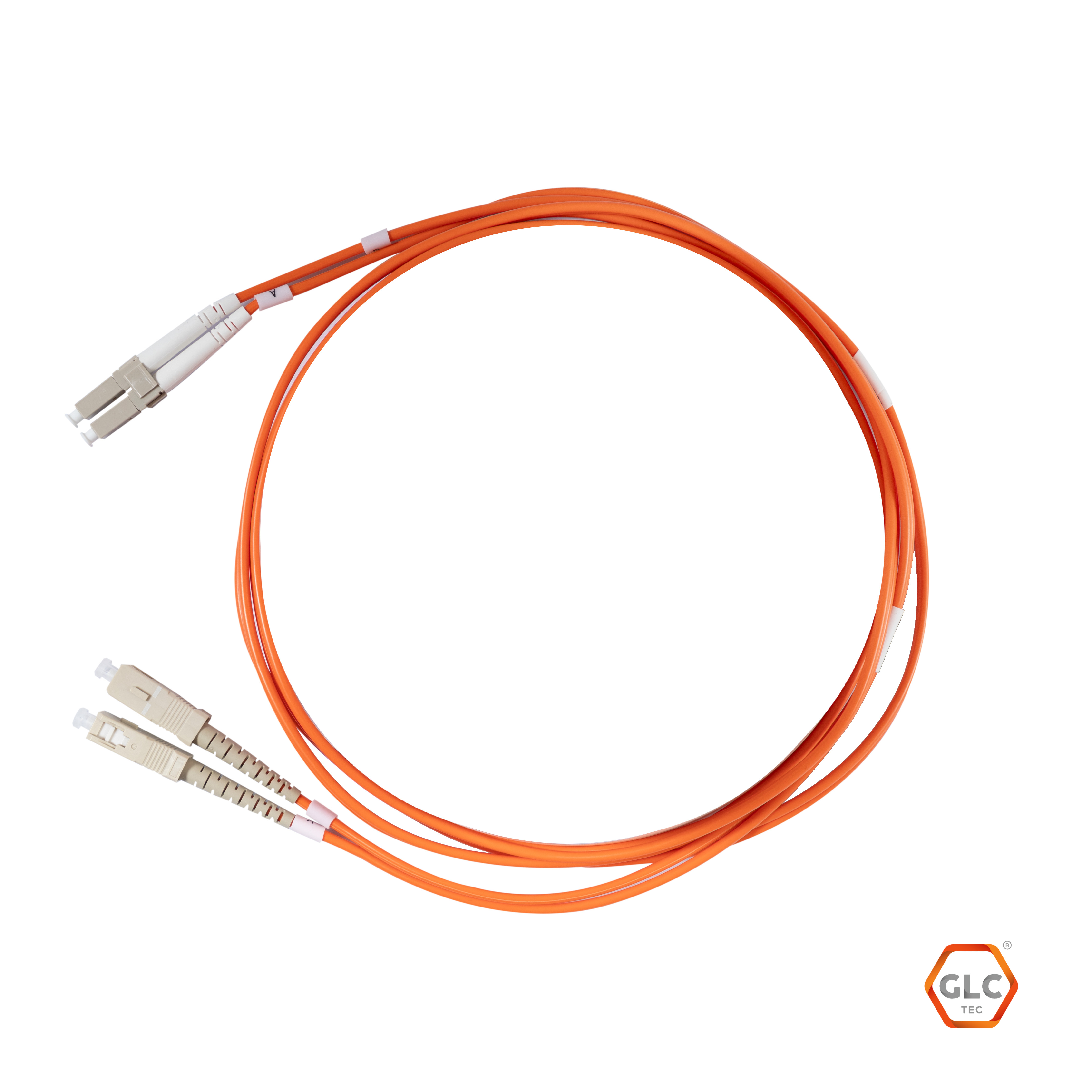 PATCHCORD GLC FO-1603 SC/PC-LC/PC MM 3MTS DUPLEX 50/125 OM2	