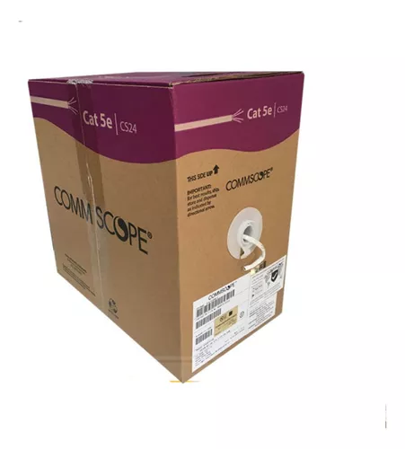 CABLE UTP COMMSCOPE 305MTRS CAT5 CPK CS24CM GRIS 884024914/10	