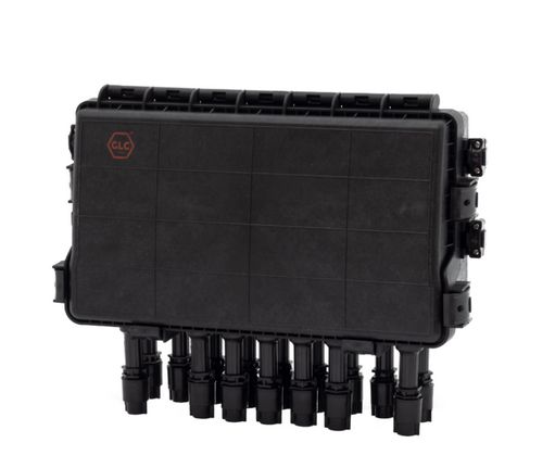 CAJA NAP EXTERIOR FTTH 4X16 GLC-FDB-008-02 COMPLETA SPLIT 1X8