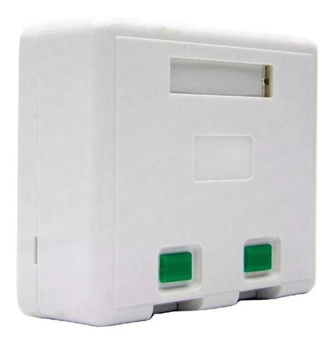 ROSETA 2 PORTS GLC UTP CON TAPA CE-4008 