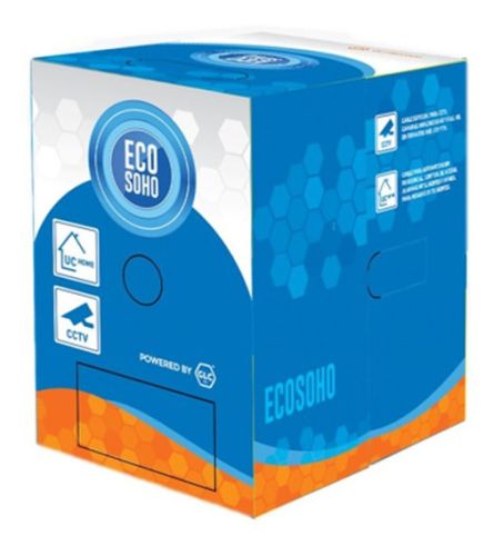CABLE UTP cat5e GLC CE-1110 305MTR ECO SOHO INTERIOR/EXTERIOR BOBINA