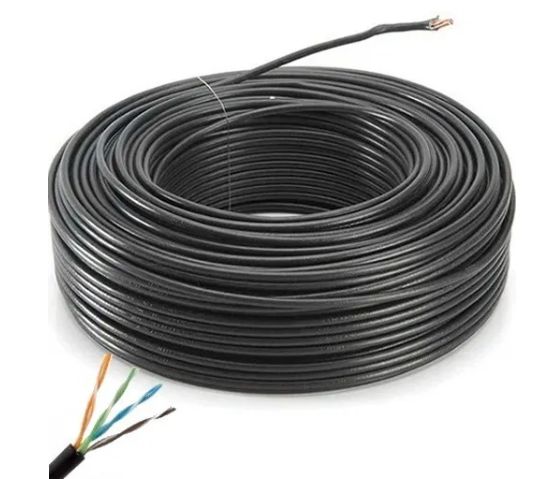 CABLE UTP X 1MT CAT6 GLC MAX 305MTS CE-1424 EXTERIOR 100% cobre 