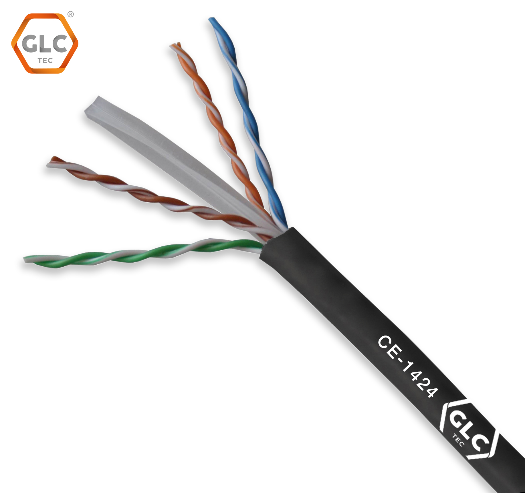 CABLE UTP CAT6 GLC MAX 305MTS CE-1424 EXTERIOR 100% cobre
· Imagen 2