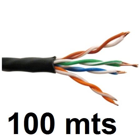 CABLE UTP NETMAK 100 MT EXTERIOR CAT5