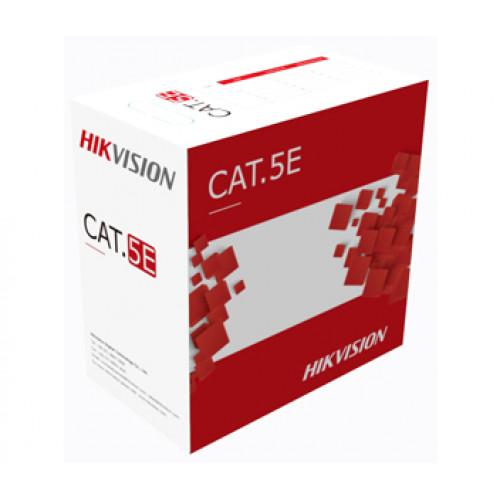 CABLE UTP cat5e HIKVISION 305MTS DS-1LN5EO-UU/E 100% COBRE EXTERIOR