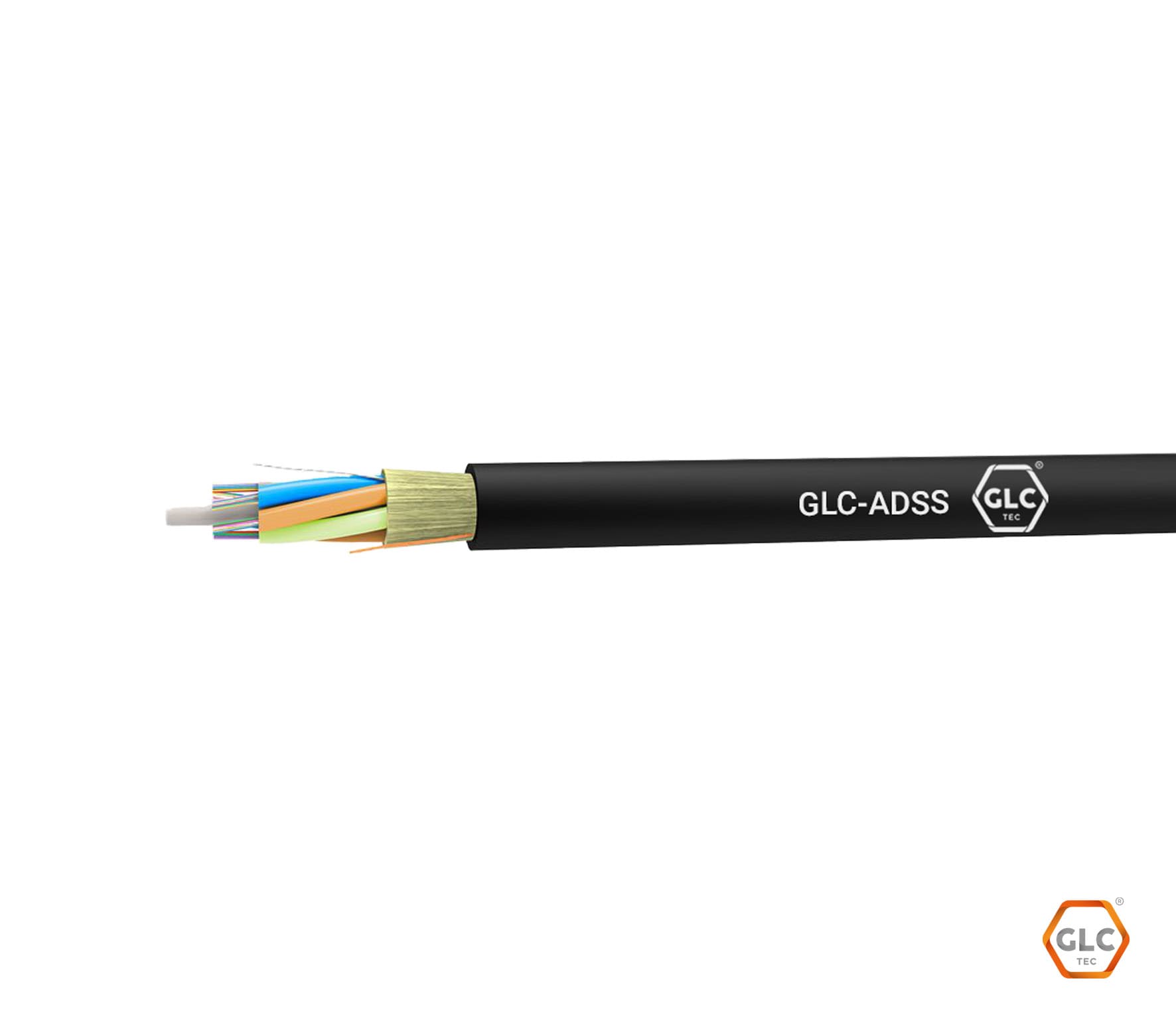 CABLE DE FIBRA OPTICA 80MTS SPAM GLCADSSS80-12 ADSS 12 CORES SM	