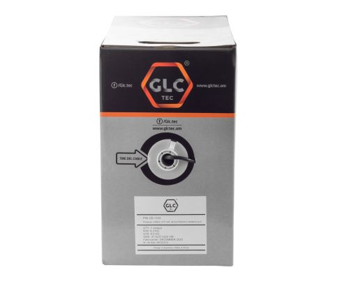 CABLE UTP CAT5e GLC 305mtrs CE-1103 EXTERIOR DOBLE VAINA