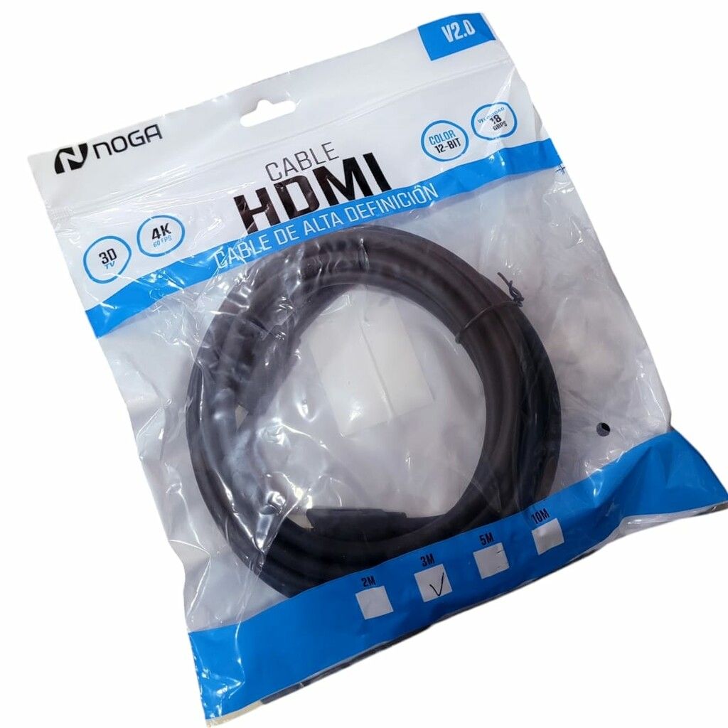 CABLE HDMI 3MT 2.0 4K NOGA