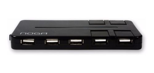 HUB USB 2.0 10 PUERTOS CON FUENTE NGH-101 · Imagen 2