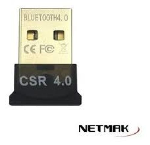ADAPTADOR NETMAK MINI BLUETOOTH NM-BT4 4.0