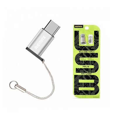 ADAPTADOR MICRO USB A TIPO C REMAX RA-USB1
