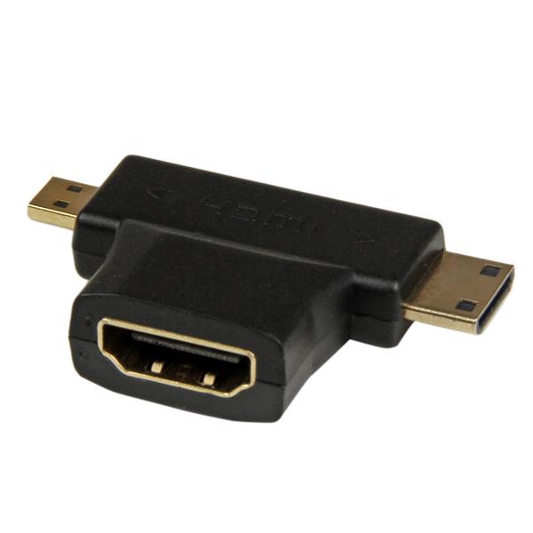 ADAPTADOR HDMI A MINI/MICRO HDMI
