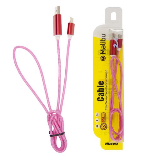 CABLE USB A USB TIPO C GY-416 MALIBU VERDE