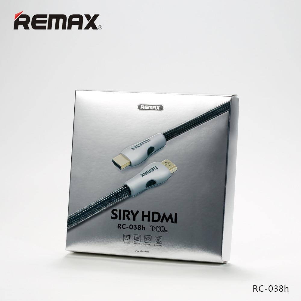 CABLE HDMI 1MT REMAX 4K RC-038