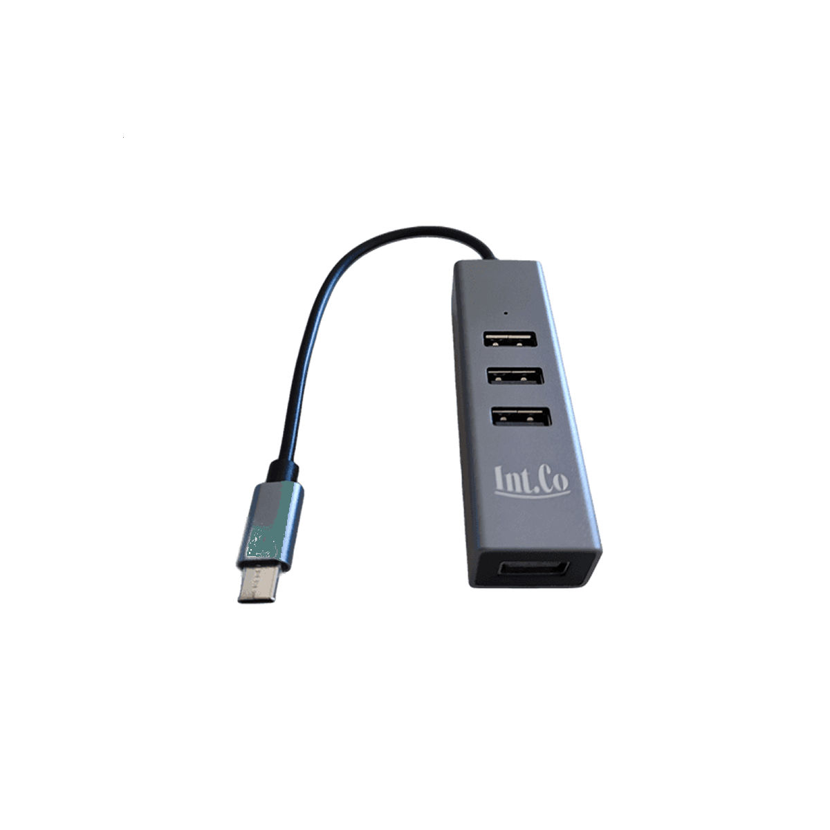 HUB USB 3.0 3 PUERTOS INTCO KQ003H +RJ45 · Imagen 2
