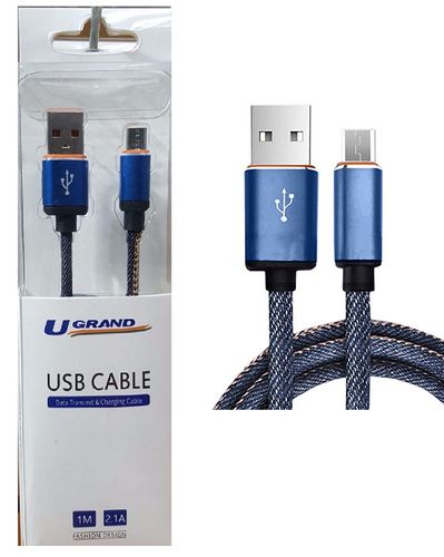 CABLE USB A MICRO UGC006 1MT JEAN V8