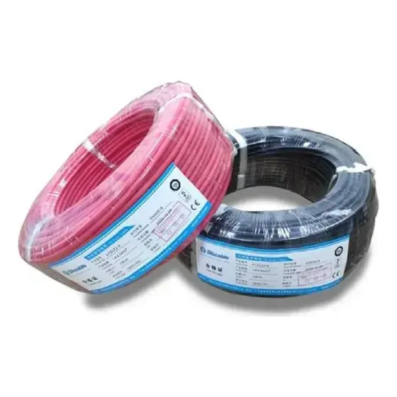 JUEGO DE CABLES PANEL SOLAR 2X6MM2 ROJO/NEGRO X 20 MTRS CS-6-RN210 · Imagen 2