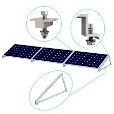 KIT DE MONTAJE PARA SUPERFICIE PLANA 3 PANELES KMP-3X60H 60/120/144 CELDAS HORIZONTAL