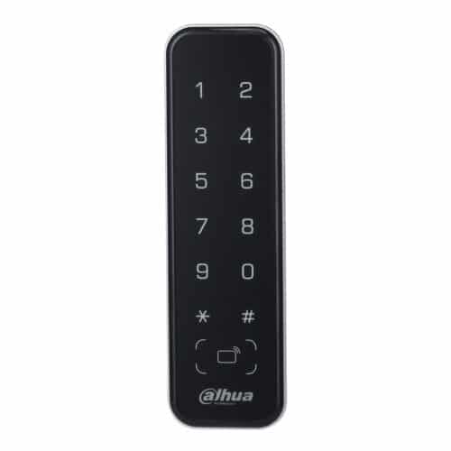 LECTOR DAHUA DHI-ASR2201A | Tarjeta y Teclado | 13.56MHz Mifare | IP65 | RS-485 y WEIGAND | PARA CONTROL ACCESO