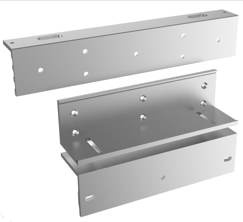 HERRAJE HIKVISION DS-K4H255-LZ  ACCESORIO PARA MONTAJE CERRADURA MAGNETICA 