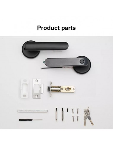 CERRADURA PICAPORTE HUELLA HL-812 | HUELLA | PESTILLO 60mm · Imagen 2