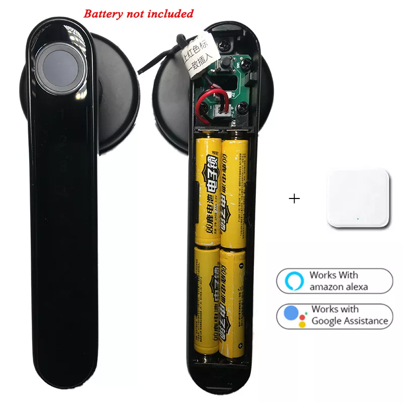CERRADURA SMART KY-100 PRONEXT | HUELLA | LLAVE · Imagen 4