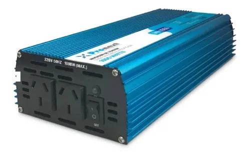 INVERSOR DE TENSION PRONEXT 1000W INV1000 12VCC A 220V	