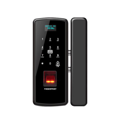 CERRADURA PRONEXT SMART KY150 WIFI HUELLA/PIN/TARJETA  para puerta Blindex