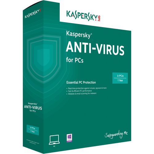 LIC KASPERSKY ANTIVIRUS 3 PC