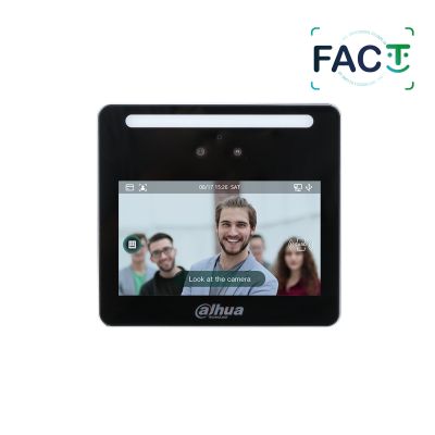 CONTROL ACCESO DAHUA DHI-ASI3213G-MW | RECONOCIMIENTO FACIAL | Apertura Puerta | P2P | 1500 tarjetas Mifare | 1500 Rostros | 150.000 Eventos