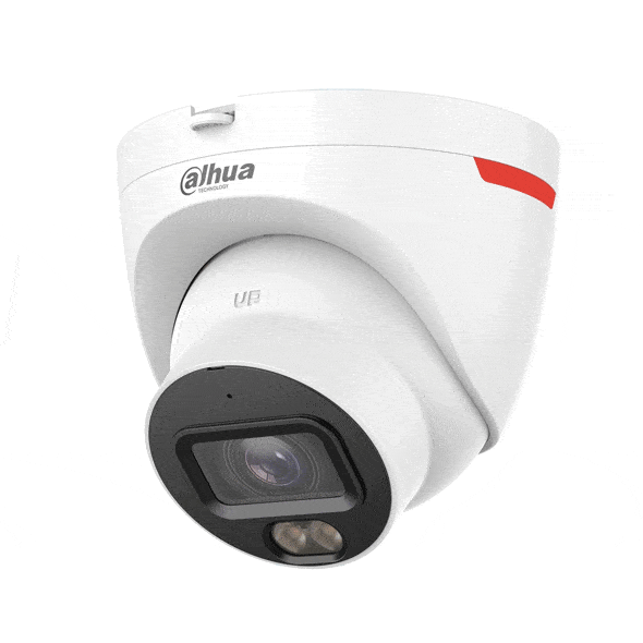 CAMARA IP DAHUA DH-IPC-HDW2449TP-S-LED-0280B-PRO | WIZCOLOR | 4MP | LENTE 2.8MM | FULL COLOR | MICROFONO INTEGRADO | ILUMINACION LED BLANCO | WDR 120DB | COMPRESION H.265+ | IR 30M | DETECCION MOVIMIE