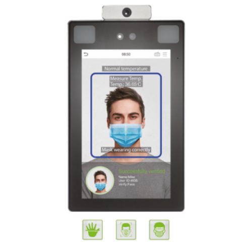 CONTROL DE ACCESO ZKTECO PROFACE X TD  |  TEMPERATURA | BARBIJO | reconocimiento Facial | Tarjeta MiFare IC | LOCK | LAN |  50000 Usuarios | 1.000.000 Registros  · Imagen 3