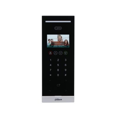 PORTERO IP DAHUA DHI-VTO6531H | Multifamiliar | Reconocimiento Facial | Unidad Exterior | Tarjetas Mifare | QR | 1 Apertura Puerta | Edificios | P2P