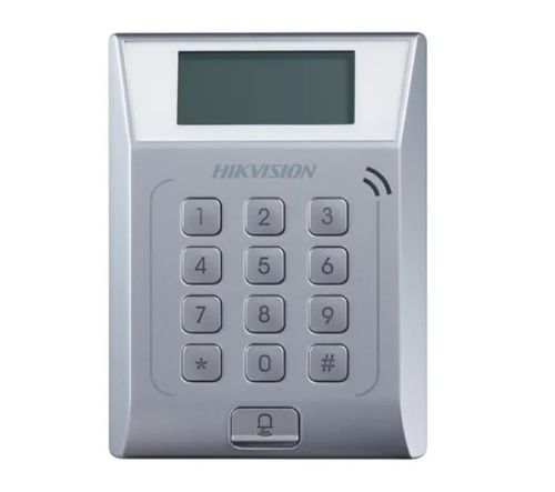 CONTROL ACCESO HIKVISION DS-K1T802M | Tarjeta MiFare IC 13.56Mhz | Contraseña | LAN | 3000 Tarjetas | 10.000 Eventos