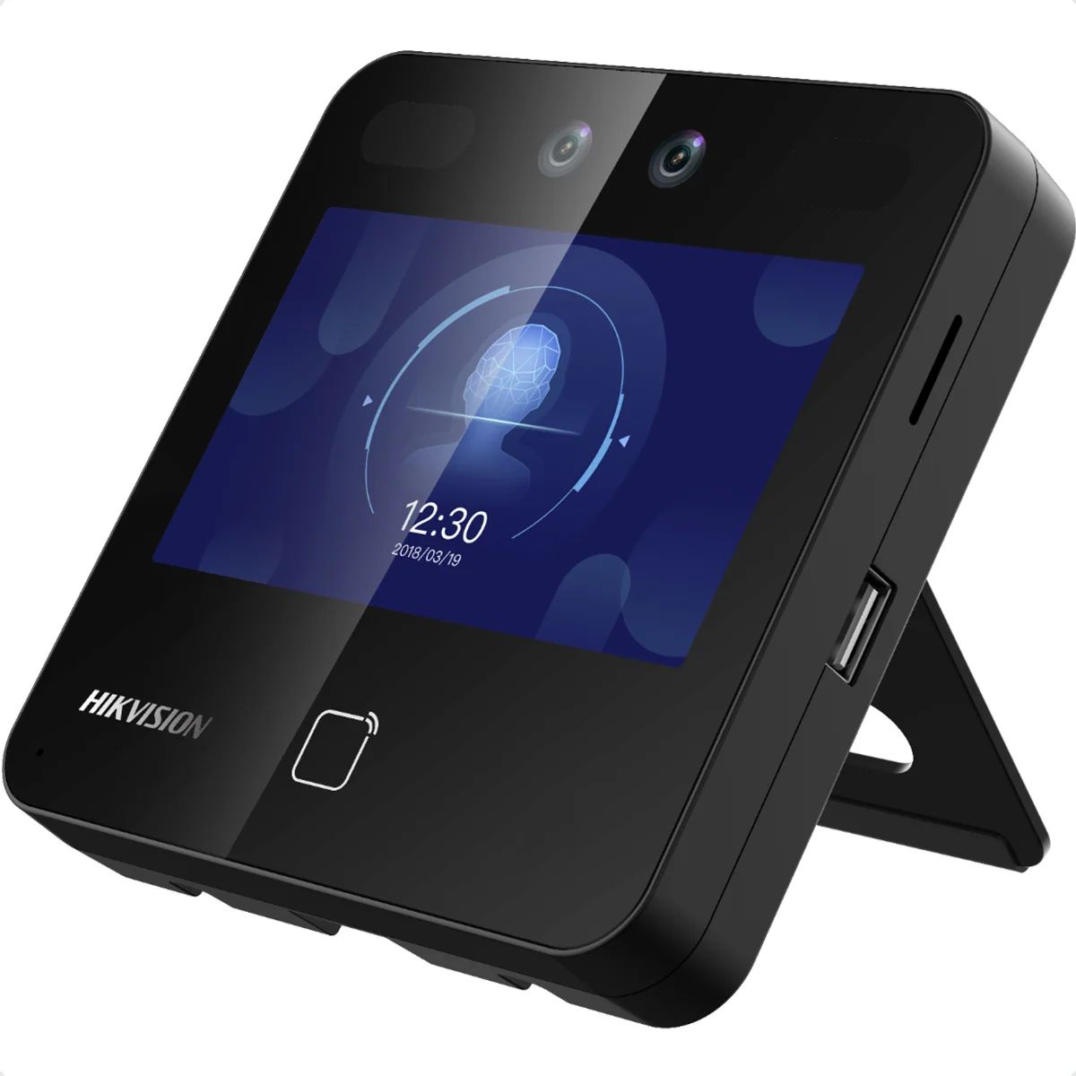 CONTROL ACCESO HIKVISION DS-K1T343MX  | Tarjeta MiFare IC 13.56Mhz | Facial | Tarjeta | LAN y Wifi | 3000 Tarjetas | 1500 rostros | 100.000 Eventos | Funcion Portero