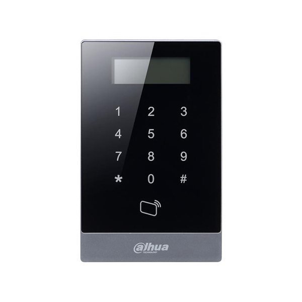 CONTROL ACCESO DAHUA DHI-ASI1201A-D  | Tarjeta | Clave | Exterior | Apertura Puerta | LAN | RS-485 | 30000 tarjetas EMarine 125KHz | 60.000 Eventos	